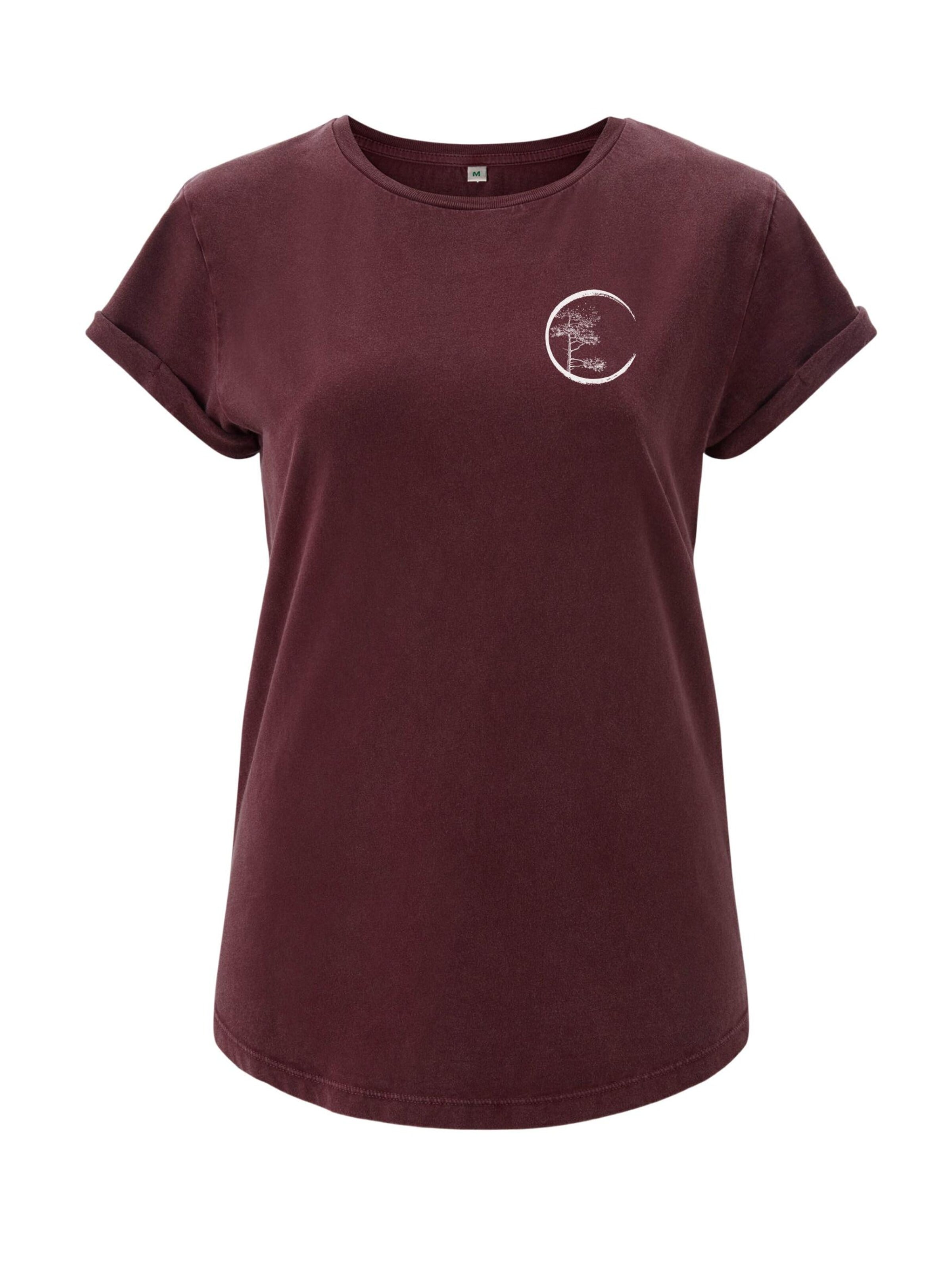 T-shirt Life-Tree en rouge : devant