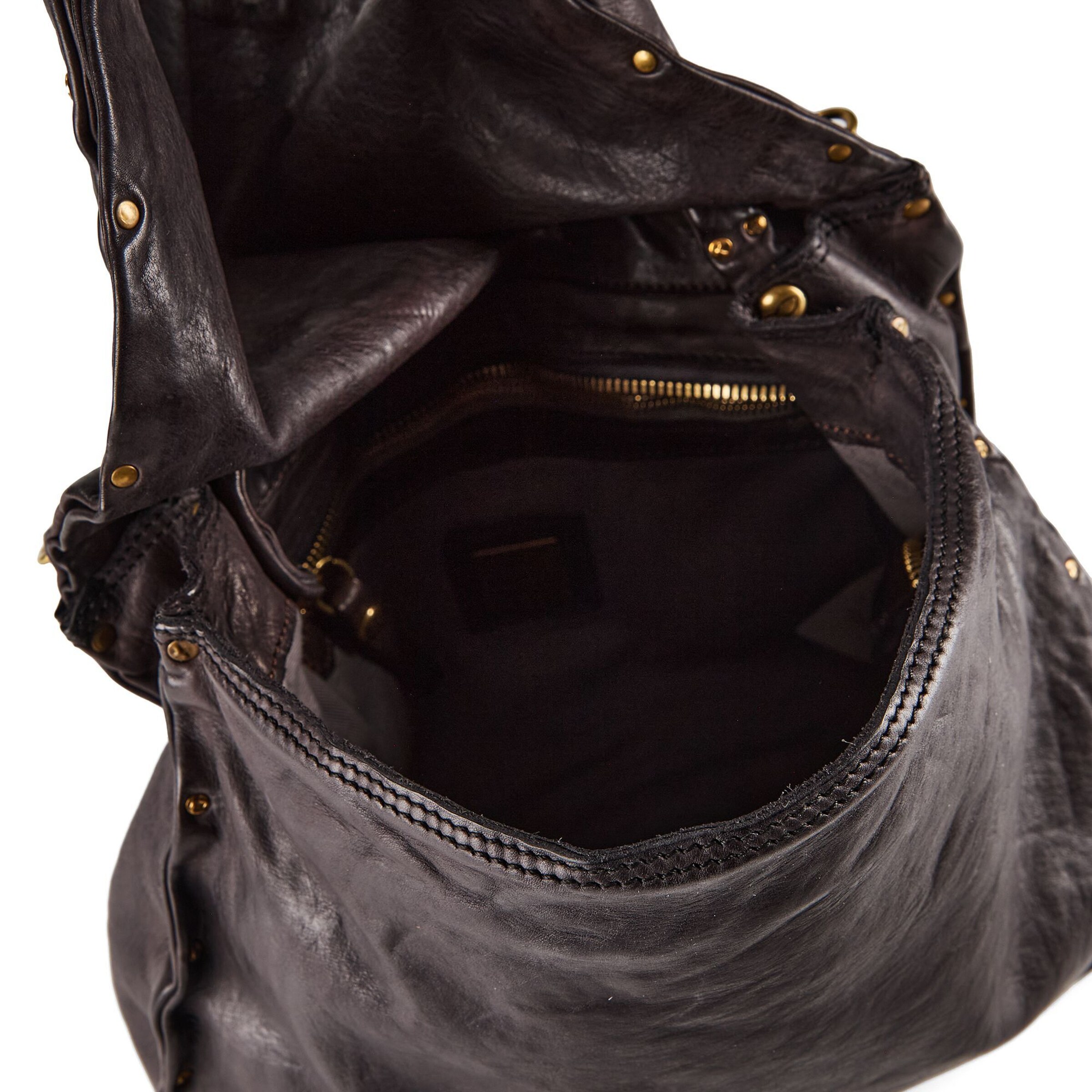 Borsa a spalla 'Zelda' di Campomaggi in marrone