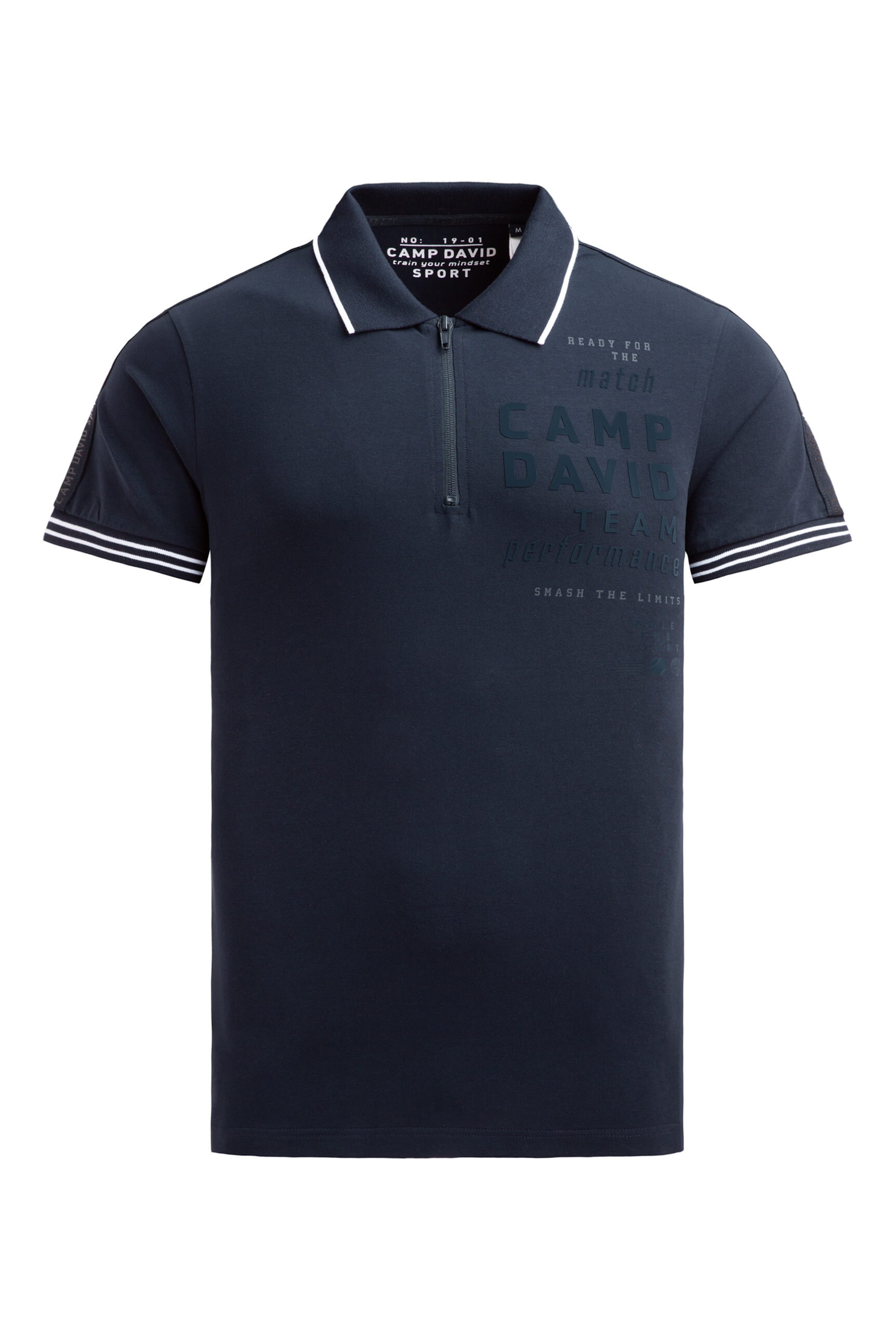 CAMP DAVID Shirt in Blue, Item view
