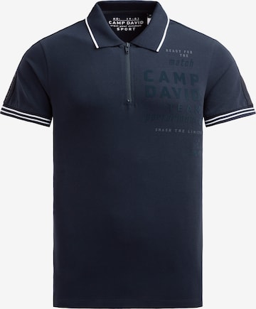 CAMP DAVID Shirt in Blau: Vorderseite