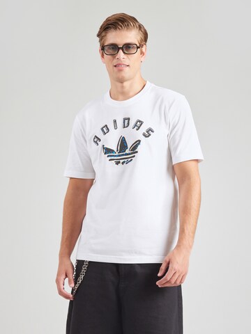 ADIDAS ORIGINALS - Camiseta en blanco: frente