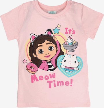 Gabby`s Dollhouse Shirt 'Gabby & Cakey' in Roze: voorkant
