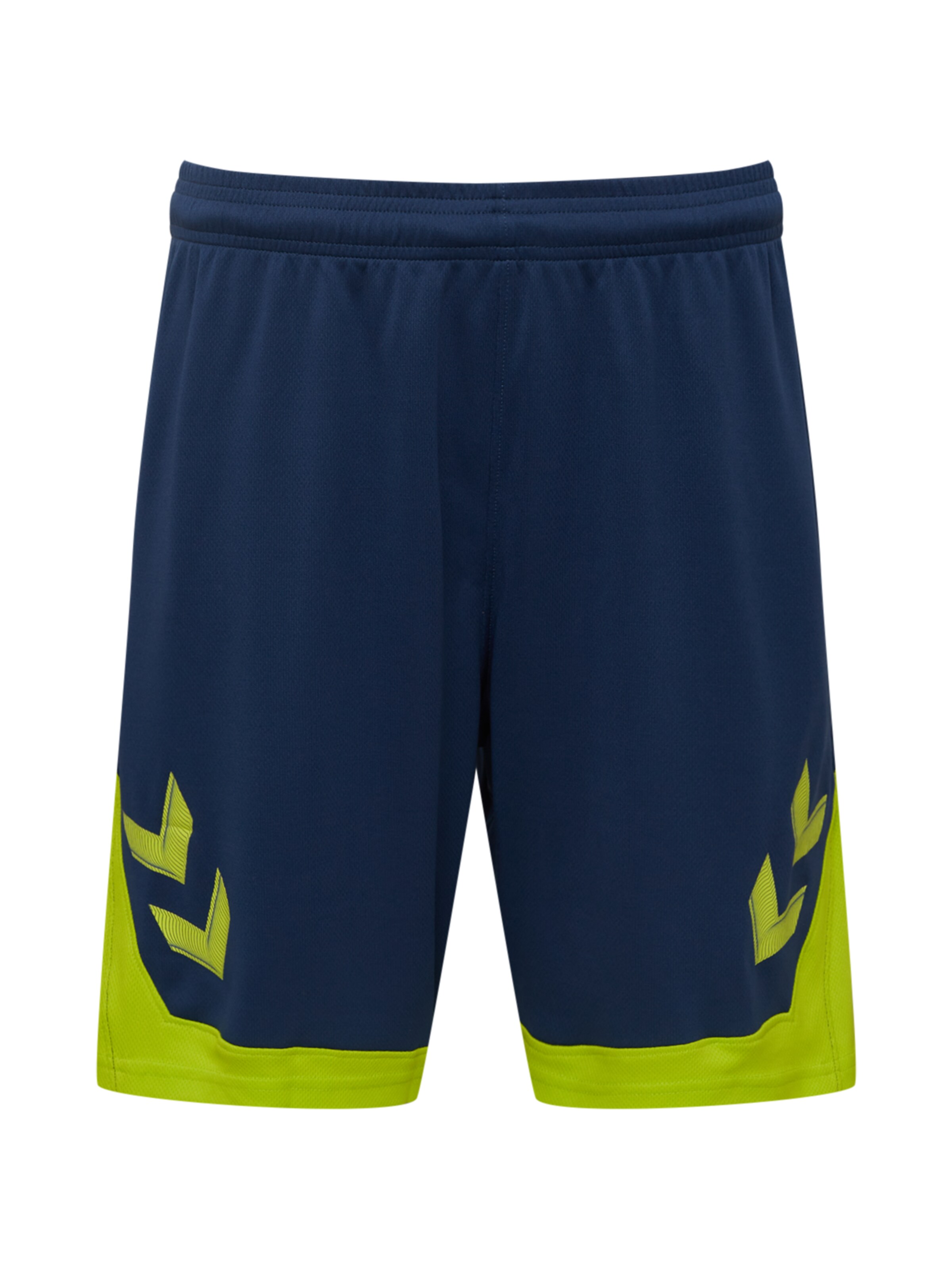 Hummel Normalny krój Spodnie sportowe 'Lead Poly' w kolorze niebieski: przód