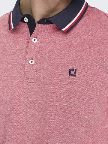 Only & Sons Bluser & t-shirts 'Fletcher' i rød