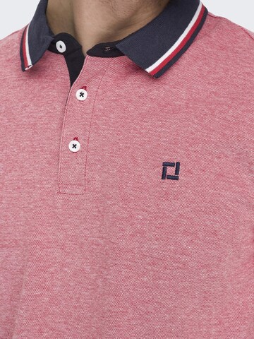 Only & Sons Poloshirt 'Fletcher' in Rot