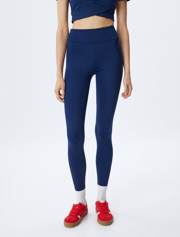 Koton Skinny Leggings in Blau: Vorderseite