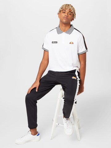 ELLESSE - Camisa funcionais 'Level' em branco