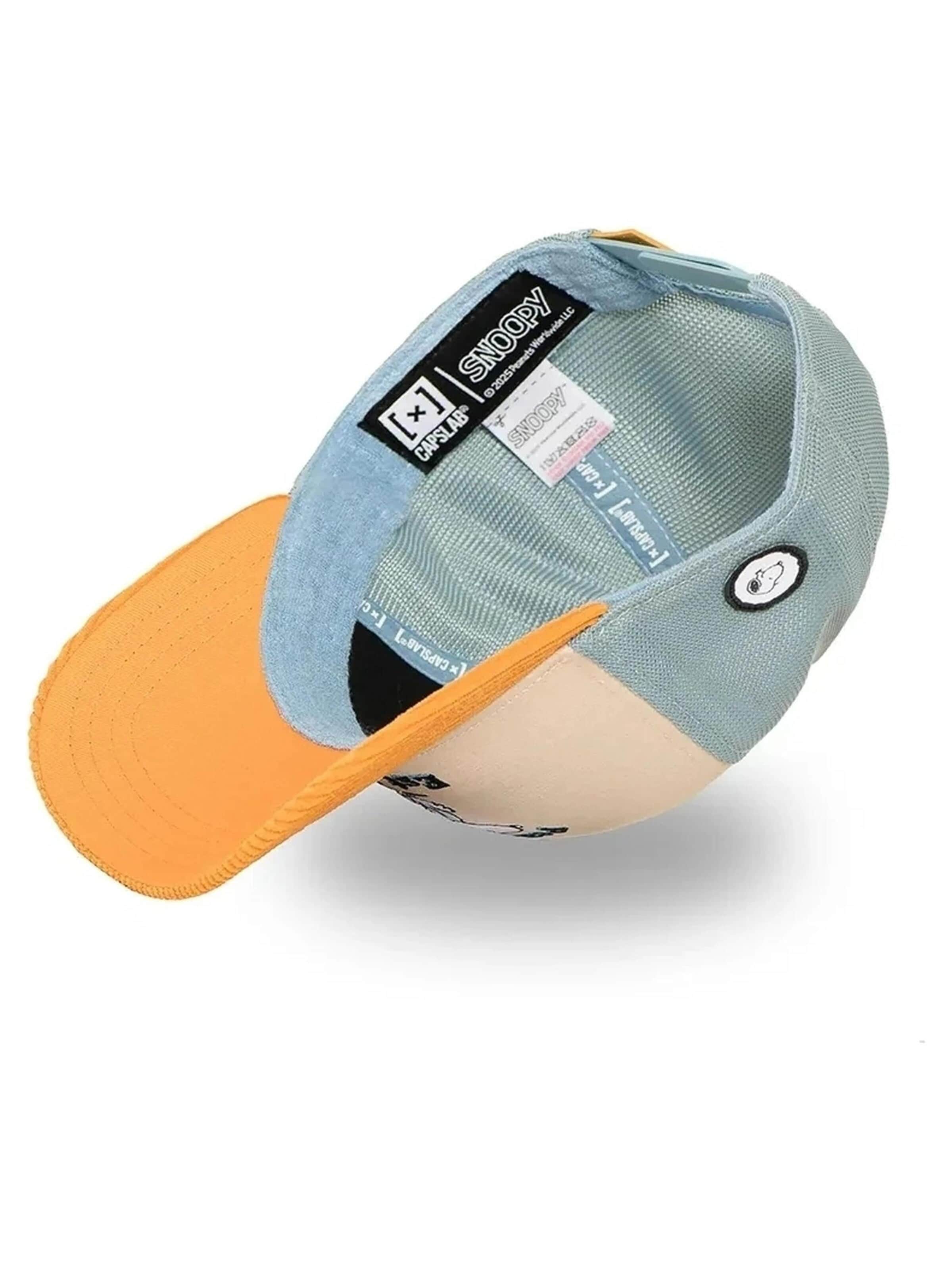 Capslab - Gorra 'Gorra capslab beige cord snoopy trucker cap' en beige