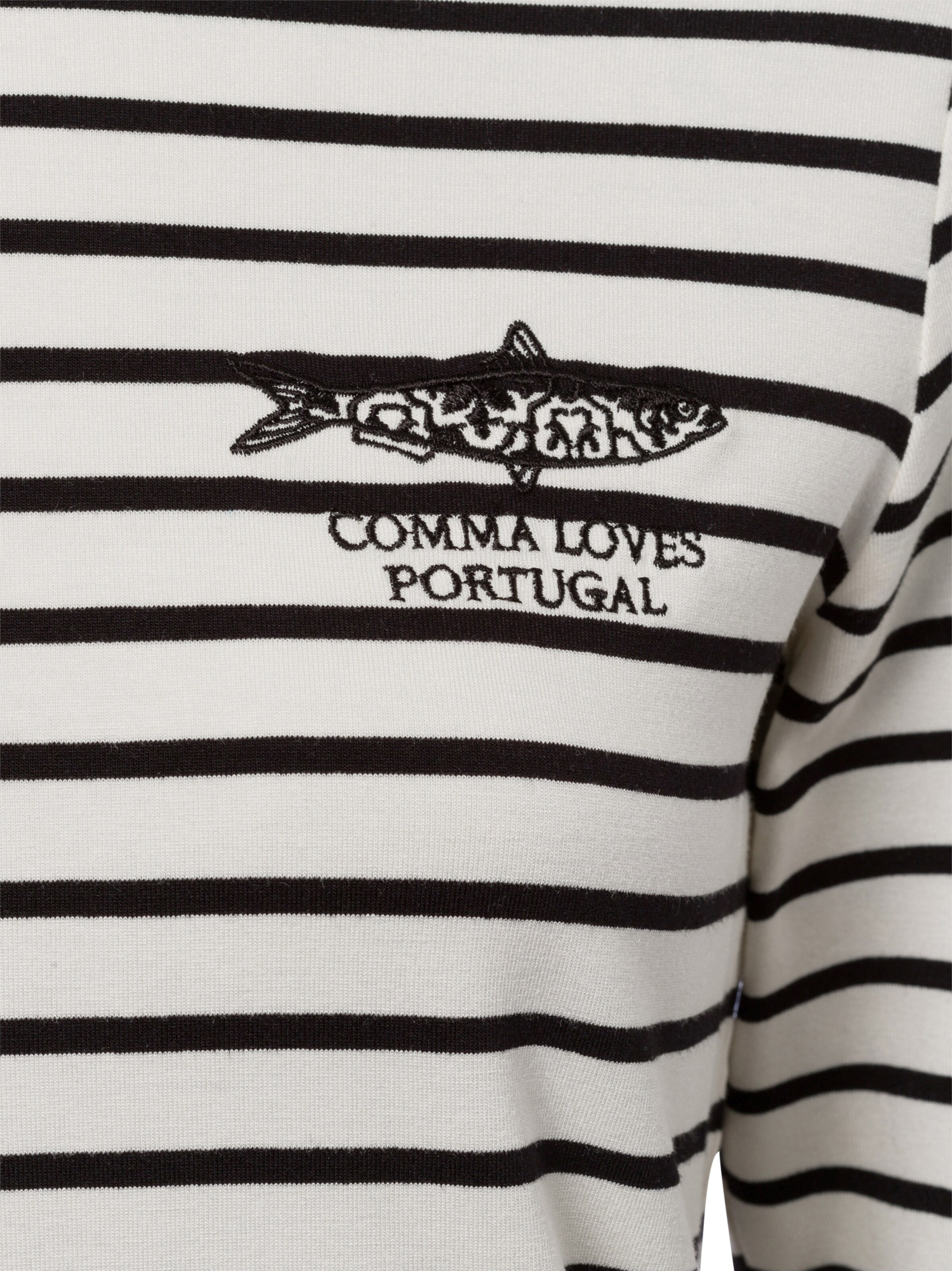 COMMA Μπλουζάκι σε λευκό