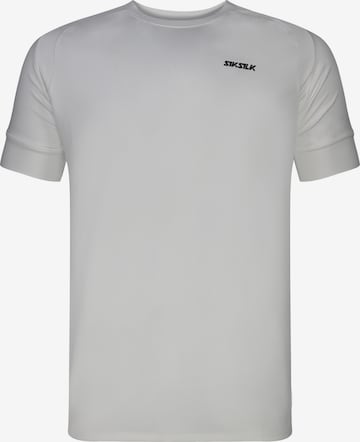 SikSilk Paita 'Tech' värissä valkoinen: etupuoli