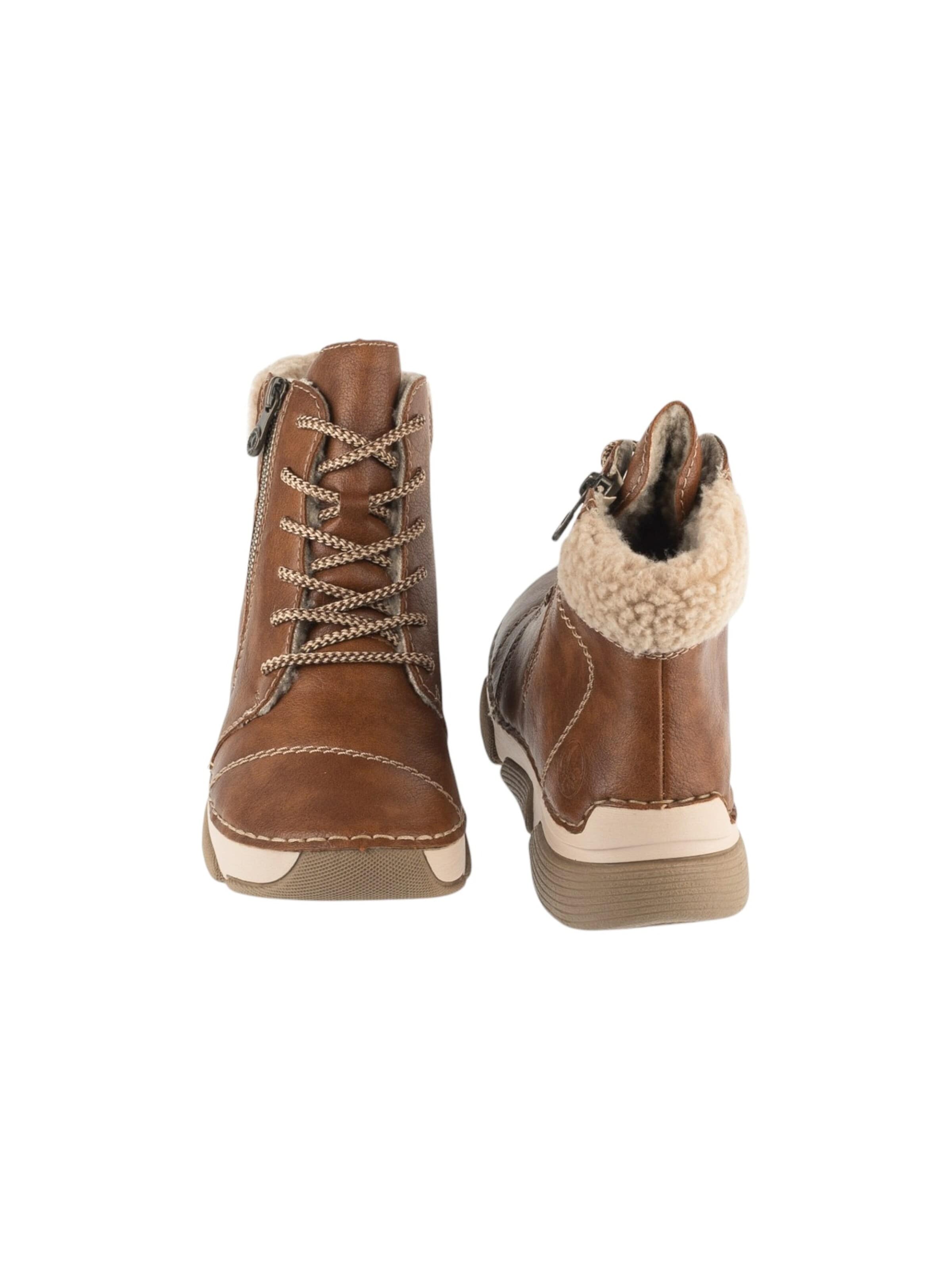 Rieker Veterlaarzen 'Rieker Booties' in Bruin