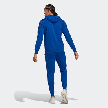 ADIDAS SPORTSWEAR Treningsdress 'Ribbed Aeroready' i blå