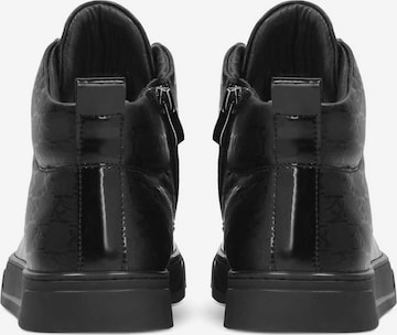 Kazar High-Top Sneakers in Black