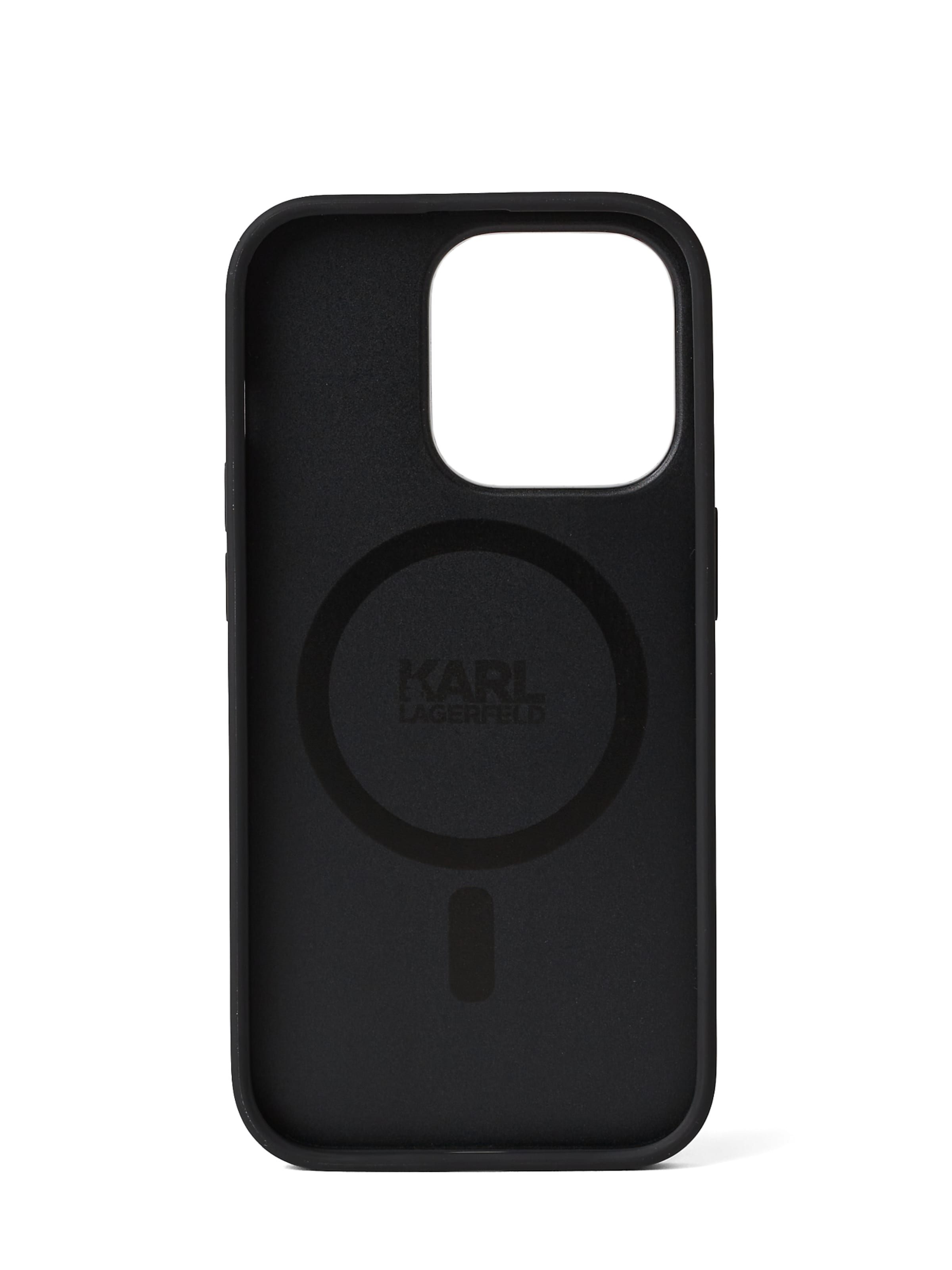 Karl Lagerfeld Puzdro na mobil ' iPhone 14 Pro' - Čierna