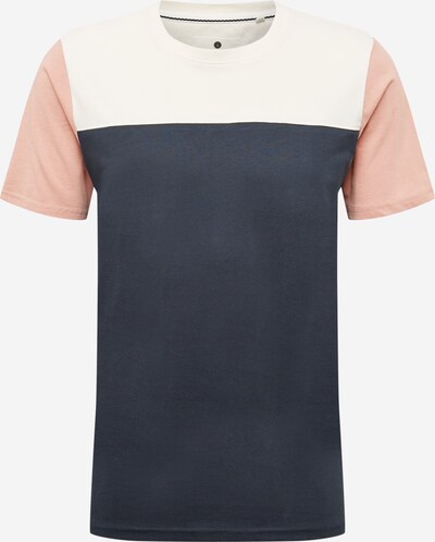 anerkjendt Camiseta 'AKROD' en navy / altrosa / blanco, Vista del producto