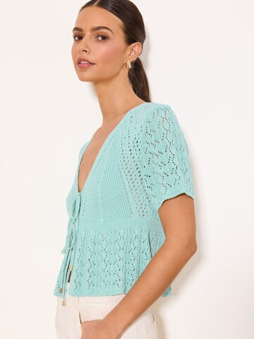 Lipsy Вязаная кофта в Синий