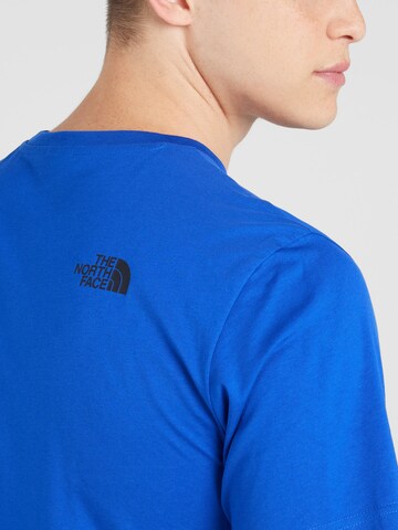 Maglietta di THE NORTH FACE in blu