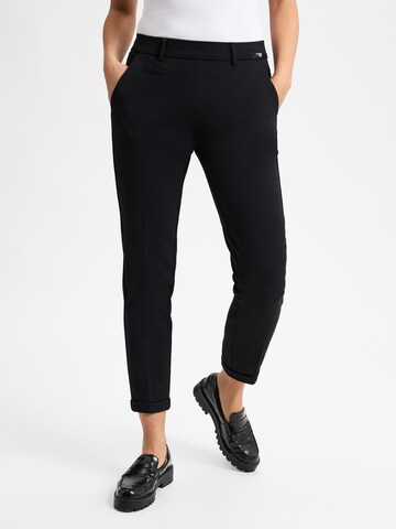 Cambio Regular Pantalon ' Kim ' in Zwart: voorkant