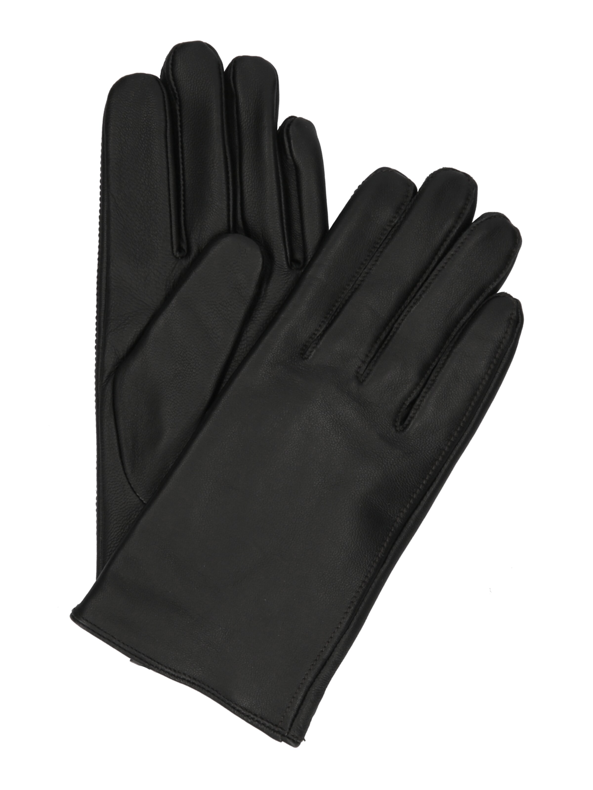 Samsøe Samsøe Full finger gloves 'Mora' in Black: front