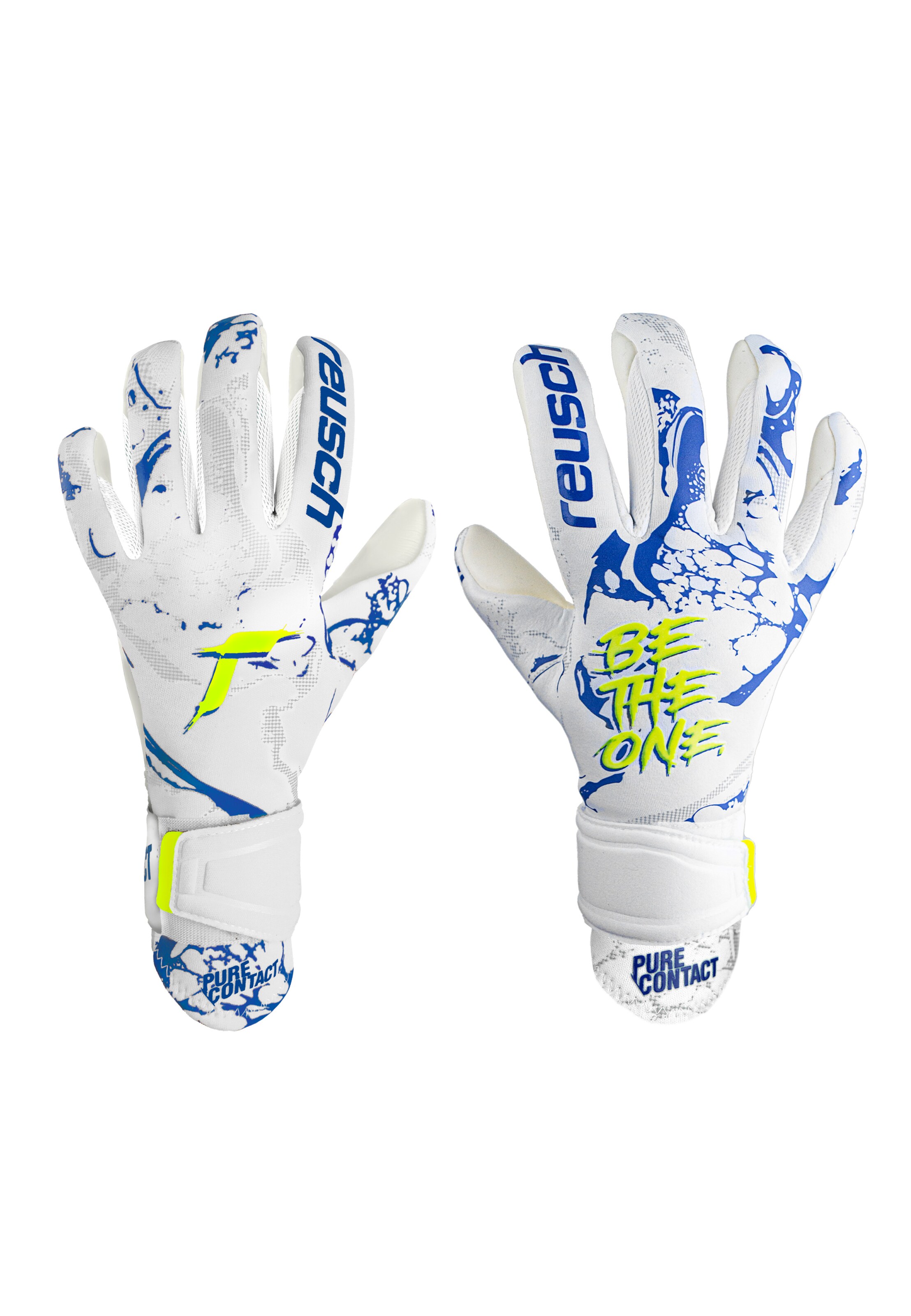 REUSCH Torwarthandschuhe 'Pure Contact Silver' in Weiß