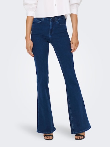 ONLY Flared Jeans 'Hella' in Blue: front