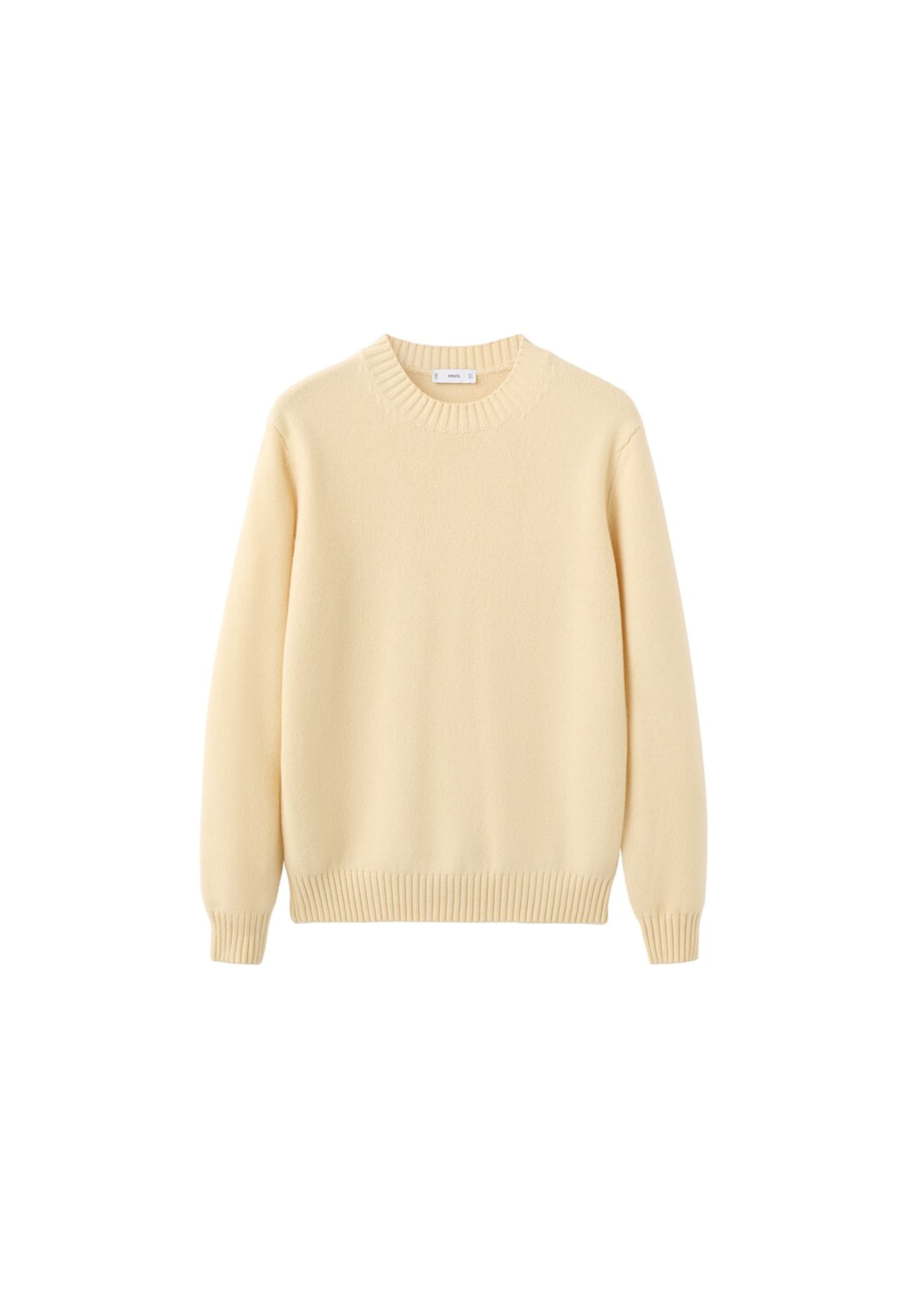 MANGO MAN Sweater 'lory' in Yellow: front