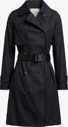 khujo Ανοιξιάτικο και φθινοπωρινό παλτό 'Sarina' σε μαύρο: μπροστά