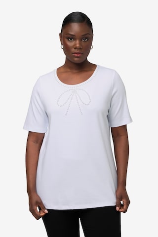 Ulla Popken Shirt in Wit: voorkant