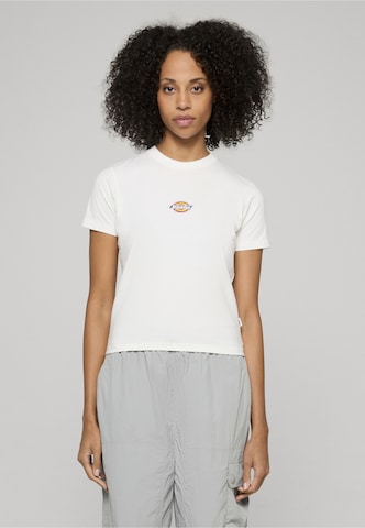 DICKIES Tričko 'Maple Valley' – bílá: přední strana