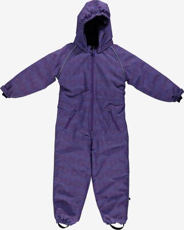 Småfolk Athletic Suit in Purple: front