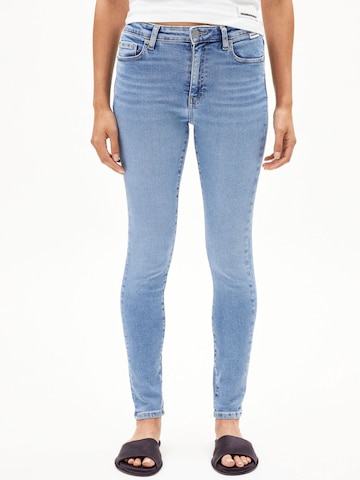ARMEDANGELS Skinny Jeans 'TiIlaa' in Blue: front