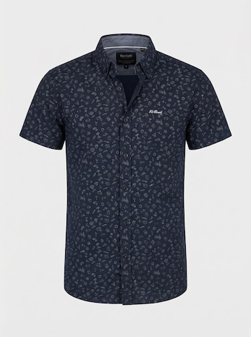 KOROSHI Regular fit Skjorta i blå: framsida