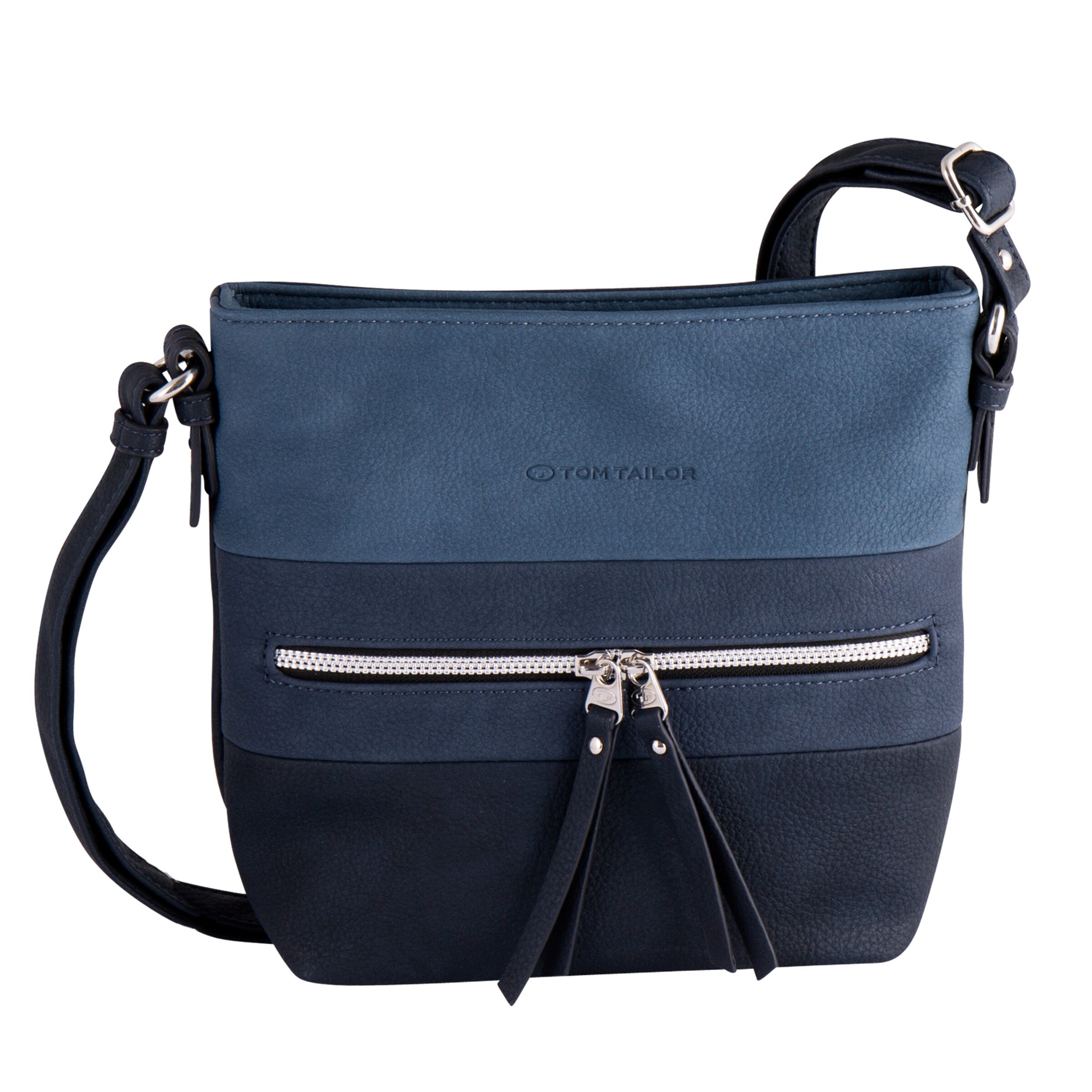 Sac à bandoulière 'ELLEN' TOM TAILOR en bleu : devant