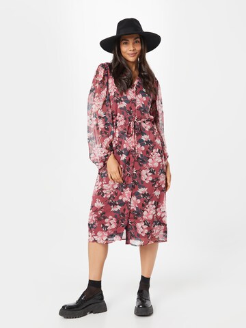 Robe-chemise VILA en rouge