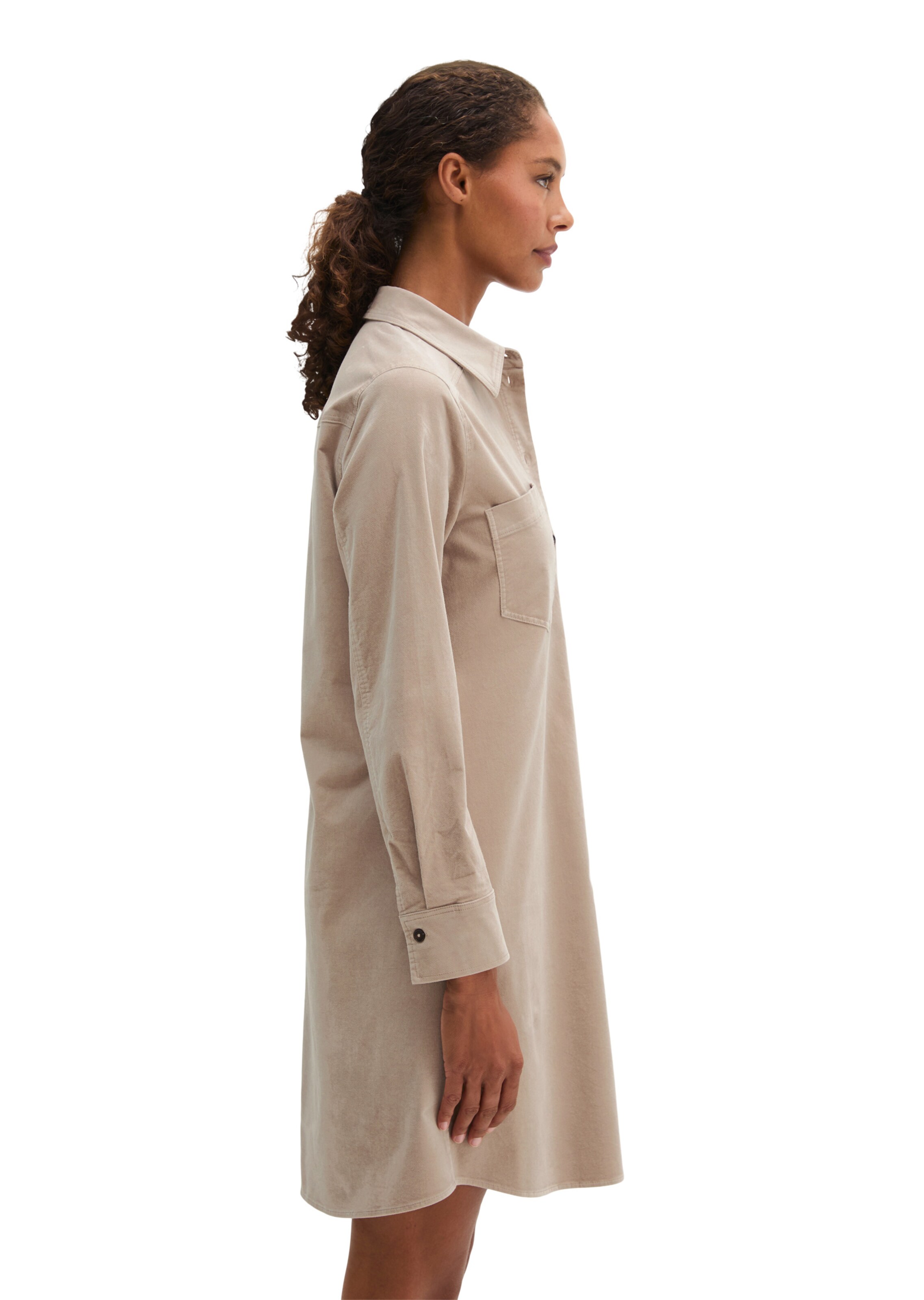 Robe Marc O'Polo en beige : sur le côté