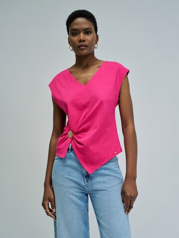 Salsa Jeans Shirt in Pink: front