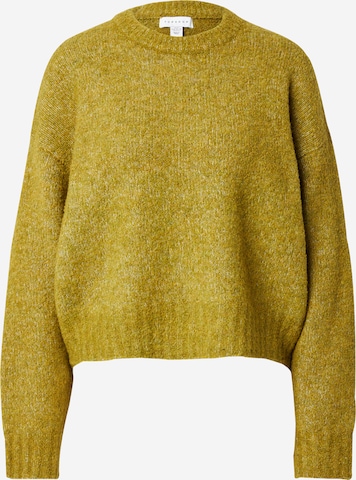 TOPSHOP Sweater in Green: front