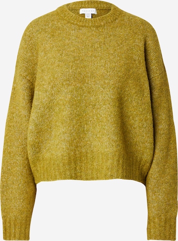 Pull-over TOPSHOP en vert : devant