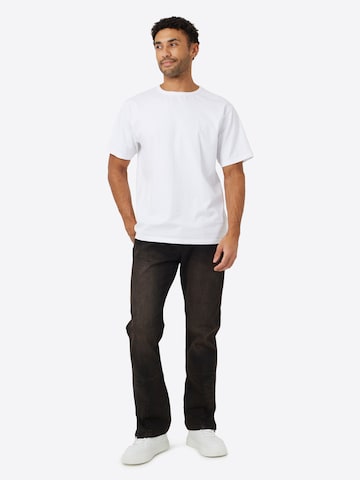 BRAVE SOUL Regular Jeans in Zwart: voorkant