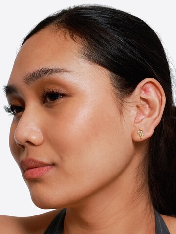 Heideman Earrings 'Petrus ' in Gold: front