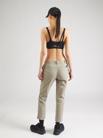 JACK WOLFSKIN Regular Outdoor trousers 'DESERT' in Grey