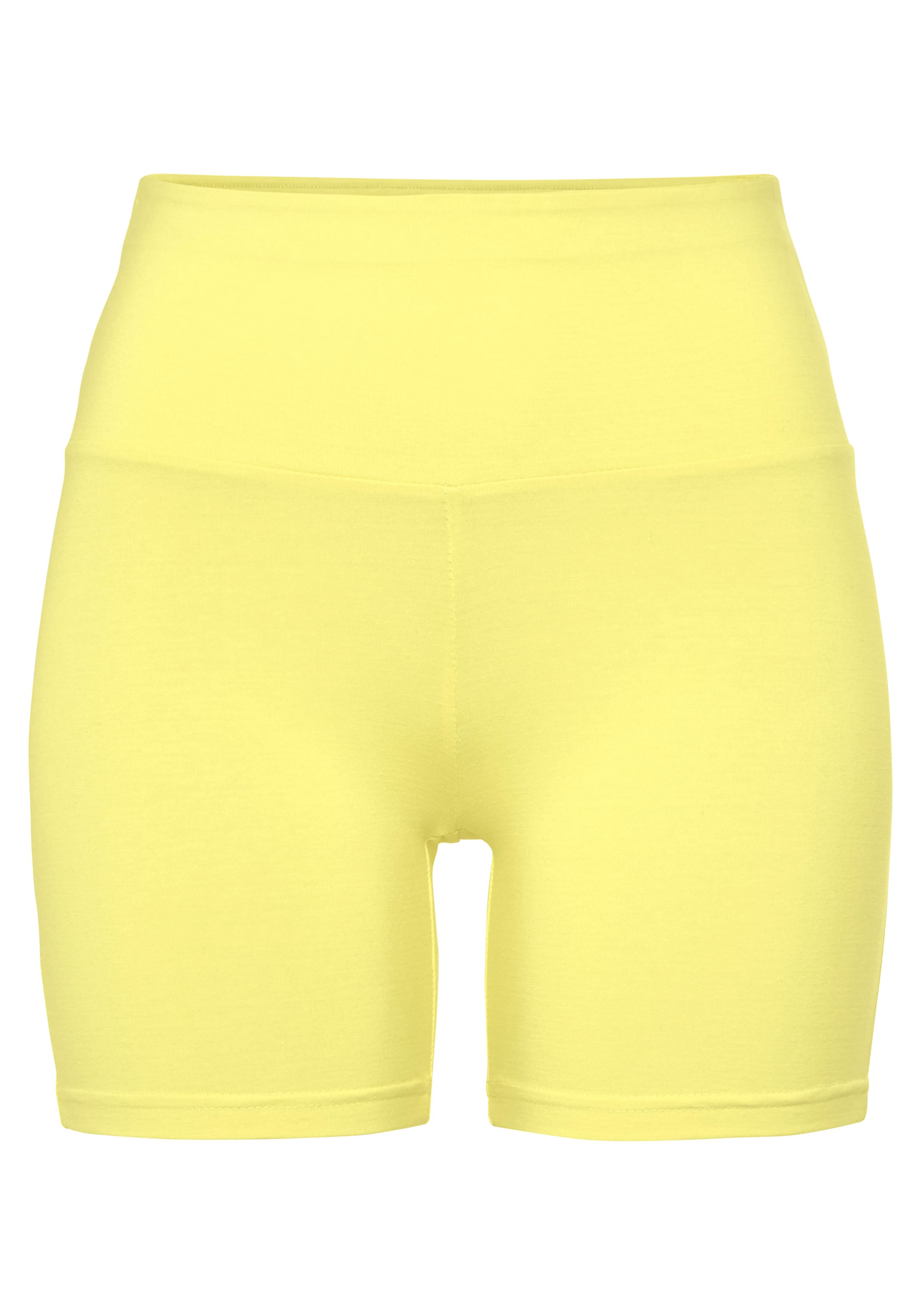 LASCANA Sports trousers in Yellow: front