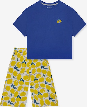 Pyjama ' Casual Fashion ' SCHIESSER en bleu : devant