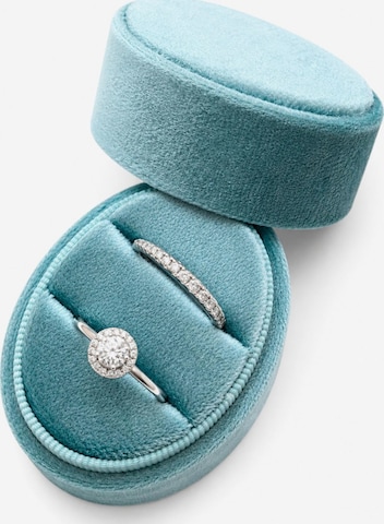Boîte à bijoux LanLivia en bleu : devant