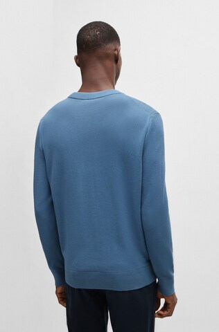 BOSS Sweater 'Ecaio-P' in Blue