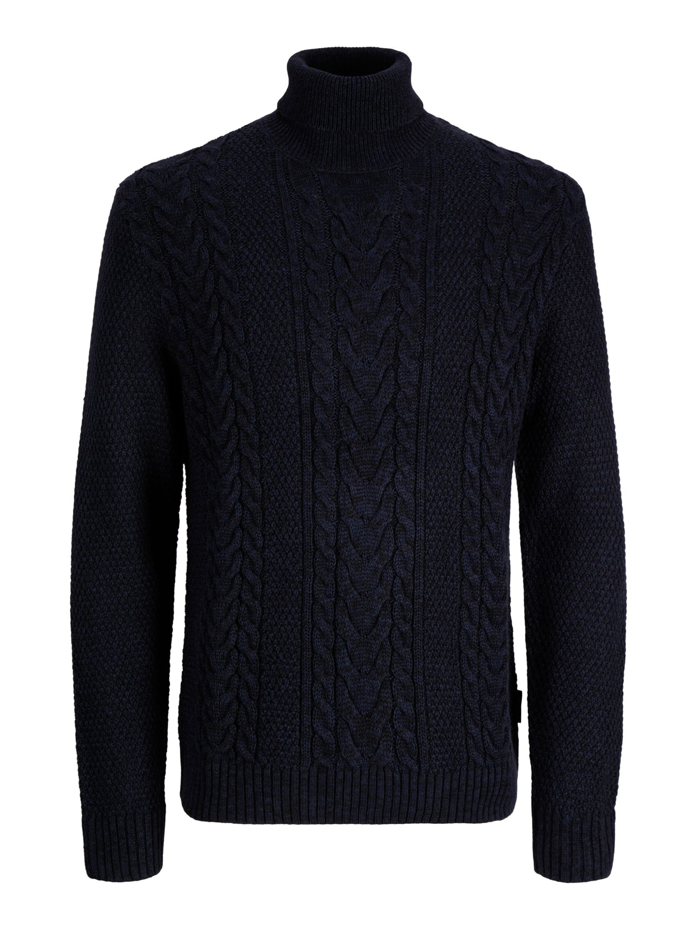 Pull-over 'JJJames' JACK & JONES en bleu : devant