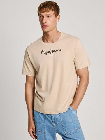 Maglietta 'EGGO' di Pepe Jeans in beige: frontale