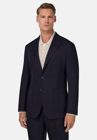 Boggi Milano Comfort Fit Sakko in Blau: Vorderseite