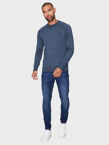 Threadbare Sweater 'Maned' in Blue