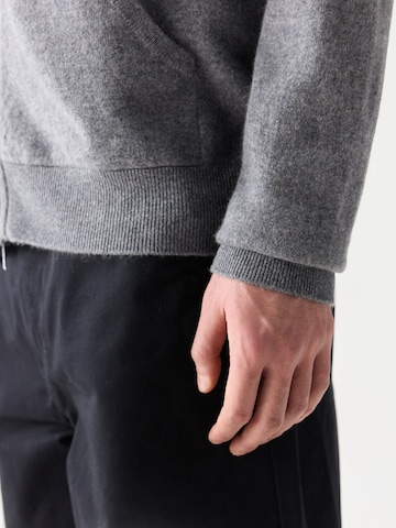 GOBI Cashmere Kofta 'Men's Zip-Up Cashmere Hoodie' i grå